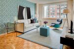 Living Area, Marbella Washington Serviced Apartments, Jersey City