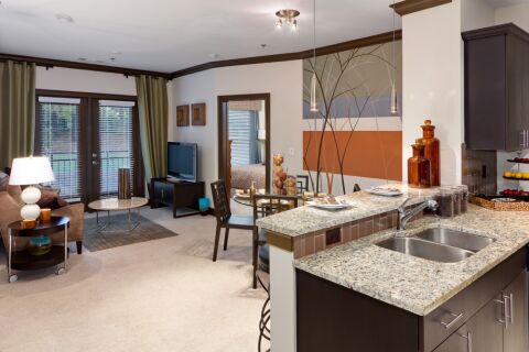 Living Area, Marq 8 Serviced Apartment, Dunwoody