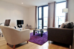 Open Plan Living Area, Southwark Bridge Road Serviced Apartments, Southwark