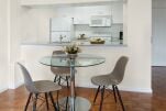 Kitchen and Dining Area, River Street Serviced Apartments, Hoboken, New Jersey