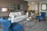 Living Area, The Devonshire Serviced Apartments, Boston