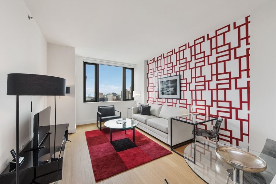 Bedroom, City Tower Apartments (F), New York