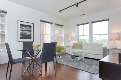 Living Room, The Verano Serviced Apartments, New York