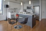 Living Room, Radian Serviced Apartments, Boston