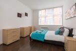 Bedroom, The Mint Drive Serviced Apartments, Birmingham