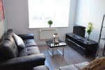 Living Area, Number 91 Serviced Apartment, Birmingham