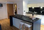 Kitchen, Tolbooth 2 bed Serviced Apartments, Glasgow