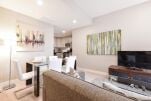 Living and Dining Area, The Walter Serviced Apartments, Boston