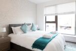 Bedroom,  Trumpington Serviced Apartments, Cambridge