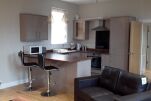 Kitchen, Abbey Serviced Apartments, Barrow-in-Furness