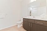 Bathroom, Anton Menlo Serviced Apartments, San Jose