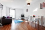 Living Area, The Chorus Serviced Apartment, Wimbledon