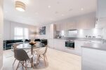 Kitchen, Vertex House Serviced Apartments, Croydon, London