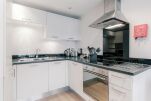Kitchen, Capitol Square Serviced Apartment, Epsom
