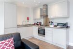 Kitchen, Trinity House Serviced Apartments, Reigate