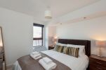 Bedroom, Vienna Serviced Apartments, Glasgow