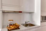 Kitchen, Cygne Serviced Apartment, Paris