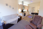 Open Plan Living Area, Sea Road Serviced Apartment, Bournemouth