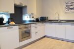 Kitchen, Geneva House Serviced Apartments, Peterborough