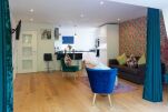 Living and Kitchen Area, Hobbs House Serviced Accommodation, Cambridge