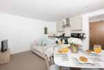 Living Area, Livermore Loft Serviced Apartment, Swansea
