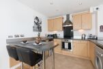 Kitchen and Dining Area, Liberty View Serviced Apartment, Swansea