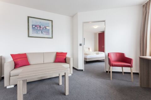 Living Room, Sihlfeldstrasse Serviced Apartments, Zurich