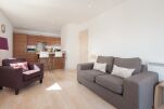 Living Area, Argyle Tower Serviced Apartments, Glasgow