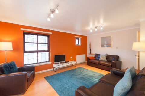 Living Room, Greyfriars Court Serviced Apartments, Glasgow