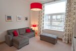 Living Area, Palazzo Serviced Apartment, Glasgow