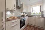 Kitchen, Brown Street Serviced Apartment, Glasgow