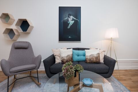 Living area, Odenplan Apartments, Serviced Apartments, Sweden