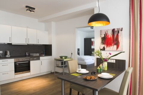 Kitchen, Taunushof Serviced Apartments, Frankfurt