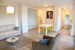 Living Room, Ohmstrasse Serviced Apartment, Frankfurt