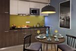 Kitchen, Europa Serviced Apartments, Frankfurt