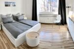 Bedroom, Mittelweg Serviced Apartments, Frankfurt