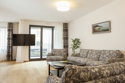 Living Room, Tongesgasse Serviced Apartments, Frankfurt