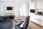 Living Area, Westend Serviced Apartment, Frankfurt