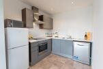 Kitchen, Bridge Square Serviced Apartments, Lancaster