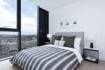 Bedroom, Highgate Serviced Apartment, London