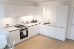 Kitchen, Highgate Serviced Apartment, London