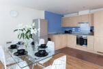 Kitchen and Dining Area, Hicking Dye Works Serviced Apartment, Nottingham