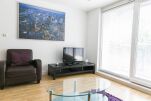 Living Area, The Atrium Serviced Apartment Building, Camberley