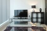 Open Plan Living Area, Old Street Executive Serviced Apartment, Old Street