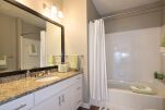 Bathroom, Legacy Ballantyne Serviced Apartments, Charlotte, North California