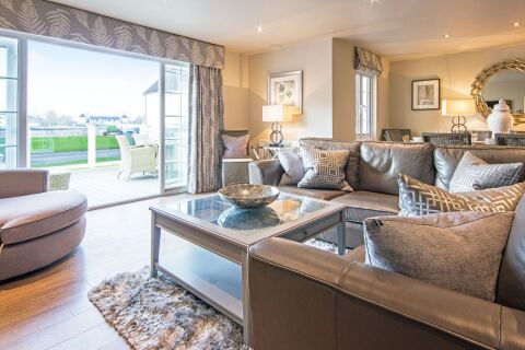 Living Area, Windrush Lake Serviced Accommodation, Cirencester