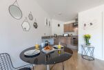 Waterloo Court Serviced Apartments in Leeds, Kitchen and Dining Area
