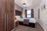 Waterloo Court Serviced Apartments in Leeds, Bedroom