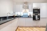 Kitchen area, Cityview Point Serviced Apartment, East London