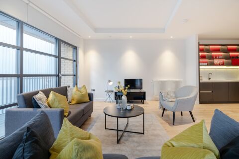 Living Room, Astell House Serviced Accommodation, London